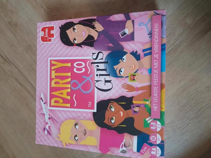 Party & co Girls, Hobby en Vrije tijd, Gezelschapsspellen | Bordspellen, Zo goed als nieuw, Ophalen of Verzenden