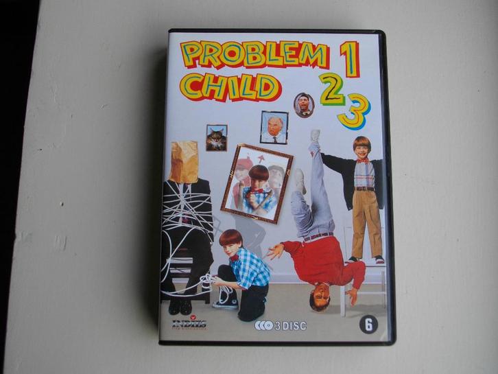 Problem Child 1 / 2 / 3 Box - DVD, Cd's en Dvd's, Dvd's | Komedie, Zo goed als nieuw, Overige genres, Boxset, Vanaf 6 jaar, Ophalen of Verzenden