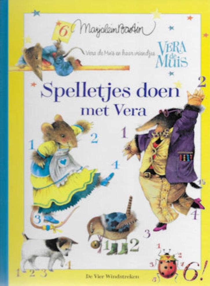 M Bastin: Vera de Muis - Spelletjes doen met Vera, Boeken, Kinderboeken | Jeugd | onder 10 jaar, Zo goed als nieuw, Fictie algemeen