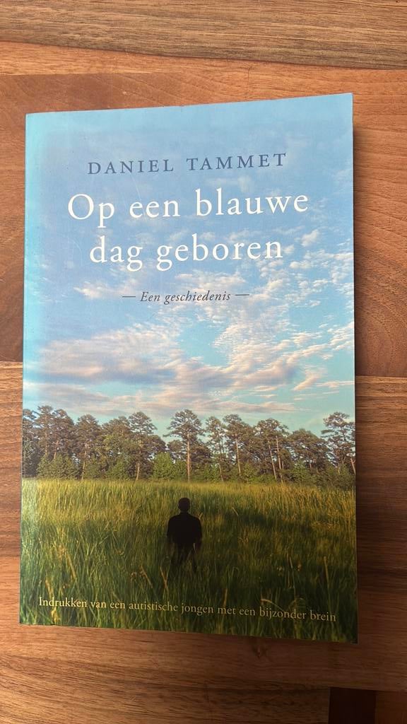Daniel Tammet - Op een blauwe dag geboren, Ophalen of Verzenden, Zo goed als nieuw, Daniel Tammet
