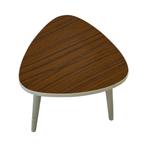 Vintage Plantentafeltje Bijzettafel Driepoot Jaren 60 Design, Minder dan 45 cm, Minder dan 55 cm, Gebruikt, Vintage