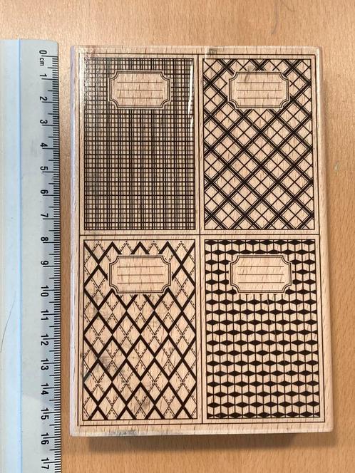 Florileges design stempel mini couvertures, Hobby en Vrije tijd, Stempelen, Nieuw, Houten stempel, Ophalen of Verzenden