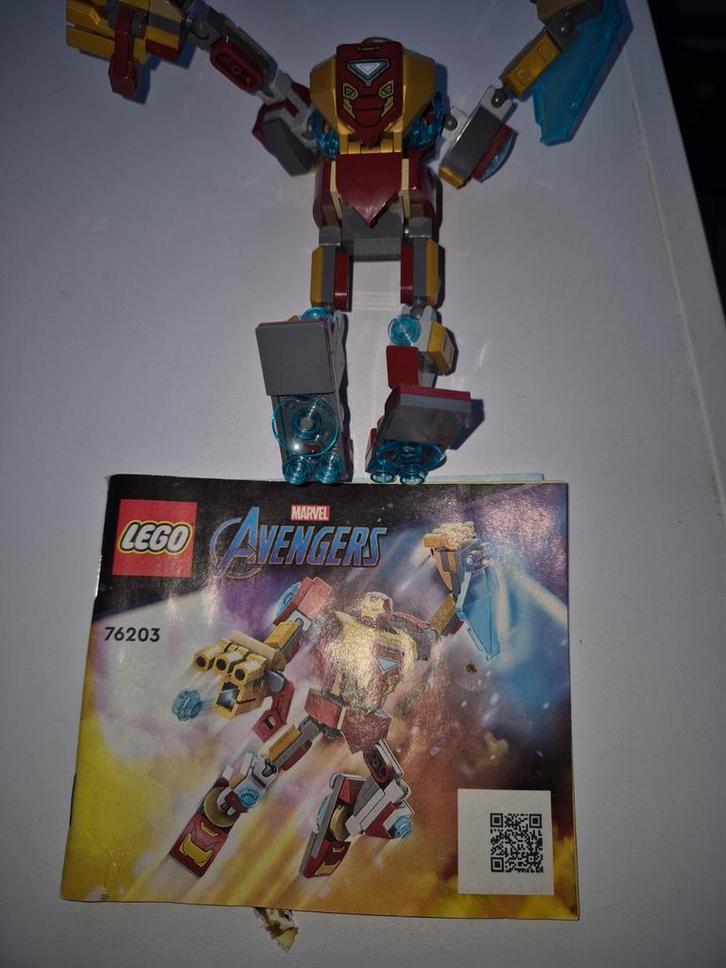 LEGO Avengers Iron Man Mech - Compleet!, Kinderen en Baby's, Speelgoed | Duplo en Lego, Zo goed als nieuw, Lego, Complete set