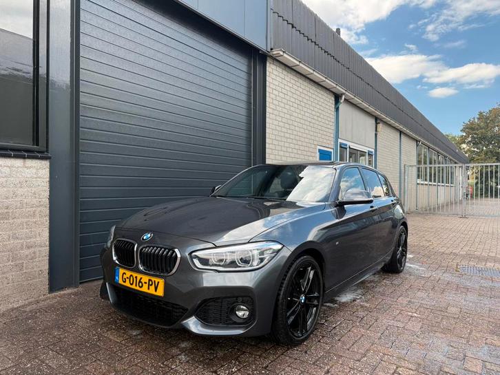 116i LCI 2 M-pakket Leder 109pk 2018 Grijs, Auto's, BMW, Particulier, 1-Serie, ABS, Airbags, Airconditioning, Alarm, Bluetooth