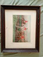 Lithografie George Wright - Jachttafereel, Verzenden