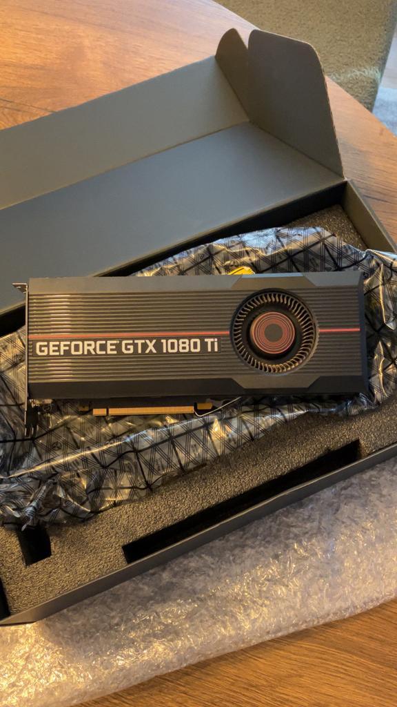 NVIDIA GTX 1080 Ti Turbo 11GB videokaart, Computers en Software, Videokaarten, Zo goed als nieuw, PCI-Express 3.0, GDDR5, HDMI