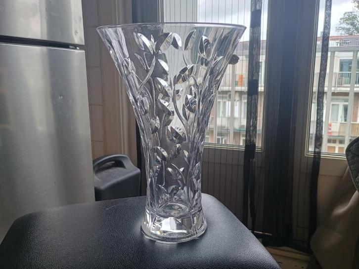 Vaas  Laurus Orgineel, Huis en Inrichting, Woonaccessoires | Vazen, Zo goed als nieuw, Overige kleuren, Minder dan 50 cm, Glas