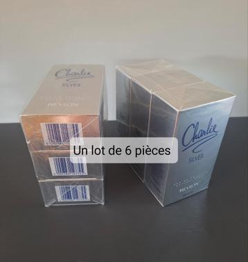 6 flessen Revlon Charlie Silver 100 ml - Nieuw & Geseald beschikbaar voor biedingen
