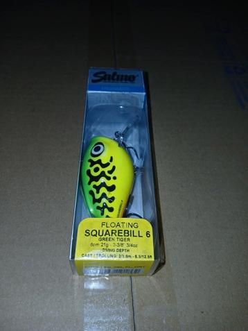 Salmo Squarebill 6 kleur Green Tiger  beschikbaar voor biedingen