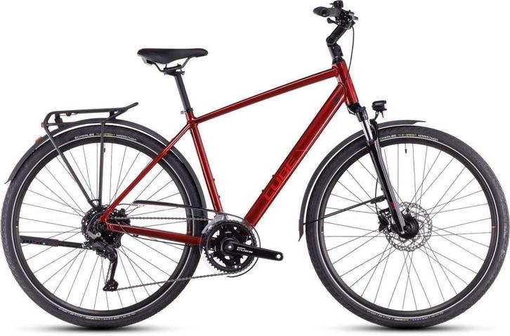 CUBE TOURING PRO Heren Maroon/pearl 62 62 2025, Fietsen en Brommers, Fietsen | Heren | Herenfietsen, Nieuw, Overige merken