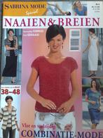 Sabrina mode special naaien en breien nr. 9, Hobby en Vrije tijd, Kledingpatronen, Verzenden, Zo goed als nieuw, Vrouw, Overige merken