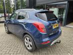 Opel Mokka X 1.4 Turbo Innovation, Auto's, Voorwielaandrijving, Gebruikt, Blauw, Handgeschakeld