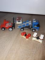 Lego city heftruck en vrachtauto, Ophalen of Verzenden, Zo goed als nieuw