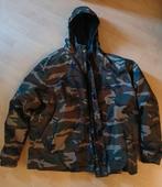 Winterjas xxxl camouflage visjas jacht legerprint jas karper, Overige maten, Ophalen of Verzenden, Zo goed als nieuw, Decathlon