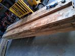 Houten balken 22 bij 7 ongeveer 3.97meter lang, Doe-het-zelf en Verbouw, Hout en Planken, Gebruikt, Ophalen of Verzenden, Balk