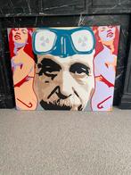 Schilderij Willem Hansum - Albert Einstein, Ophalen of Verzenden