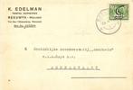 K. Edelman, Reeuwyk - 10.1940 - briefkaart, Postzegels en Munten, Brieven en Enveloppen | Nederland, Ophalen of Verzenden, Envelop