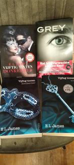6 delige collectie fifty shades 
Vijftig tinten, Ophalen of Verzenden, Zo goed als nieuw, Nederland