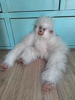 Pluche Gibbon wit, Ophalen of Verzenden, Zo goed als nieuw, Overige typen