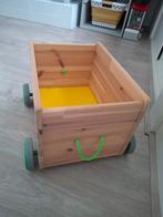 Ikea Houten Karretje - Speelgoed Opbergen, Ophalen, Zo goed als nieuw, Jongen of Meisje
