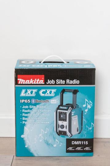 Makita DMR115 accu Radio Bouwradio DAB+ Bluetooth 12v 18v beschikbaar voor biedingen