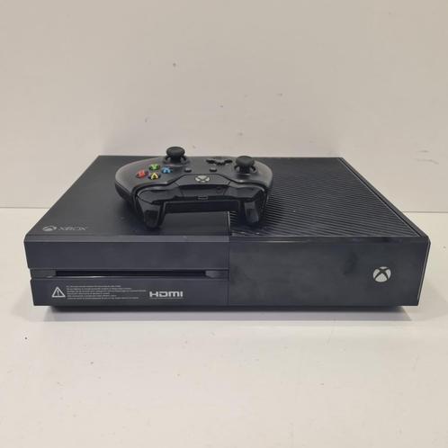 Xbox One 500GB Zwart Compleet in Goede Staat, Spelcomputers en Games, Spelcomputers | Xbox One, Zo goed als nieuw