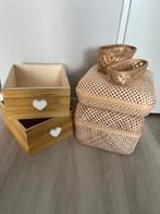 mandjes en kistjes, Ophalen, Mand, Zo goed als nieuw, Riet