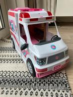 Barbie ambulance, Kinderen en Baby's, Speelgoed | Speelgoedvoertuigen, Ophalen of Verzenden, Zo goed als nieuw