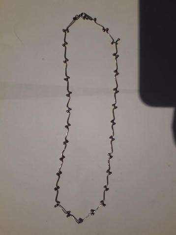 ZILVEREN FANTASIE DESIGN KETTING IN PERFECTE ST voor 7,50 E beschikbaar voor biedingen