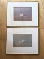 Twee lijsten met passe-partout, Huis en Inrichting, Woonaccessoires | Lijsten, Ophalen of Verzenden, Zo goed als nieuw, Hout, Minder dan 50 cm