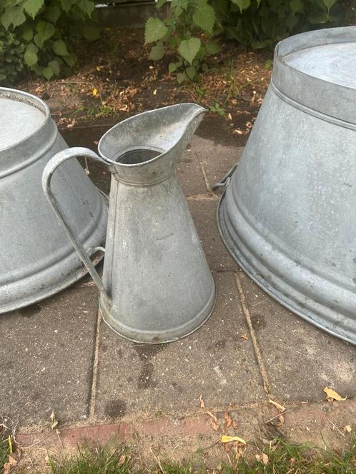 Zinken lampetkan origineel, Antiek en Kunst, Curiosa en Brocante, Ophalen