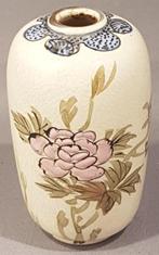 Miniatuur Japanse Satsuma-aardewerk vaas (voor poppenhuis), Ophalen of Verzenden