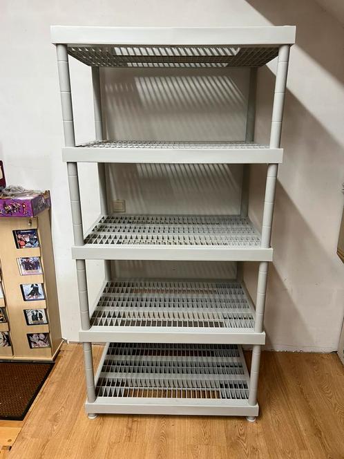 Opbergrek kunststof zeer degelijk grijs, Huis en Inrichting, Kasten | Stellingkasten, Zo goed als nieuw, Ophalen