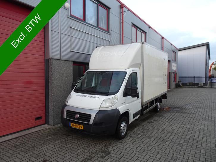 Fiat Ducato 35L 2.3 MultiJet L4 h3 bakwagen met laadklep, Auto's, Bestelauto's, Te koop, ABS, Airconditioning, Alarm, Centrale vergrendeling