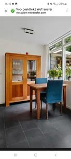 Mooie set zware kwaliteit kersen hout, Huis en Inrichting, Kasten | Vitrinekasten, Ophalen, 25 tot 50 cm, 50 tot 100 cm, Minder dan 100 cm