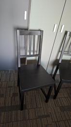 eetkamerstoelen Ikea, Huis en Inrichting, Stoelen, Ophalen, Gebruikt, Twee, Zwart