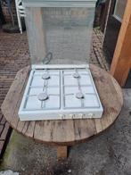 4-pits Gasfornuis met Glazen Afdekplaat - Compact!, Caravans en Kamperen, Ophalen