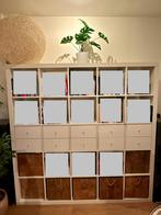 Open witte vakkenkast (IKEA Kallax), Huis en Inrichting, Kasten | Wandmeubels, 150 tot 200 cm, 25 tot 50 cm, 150 tot 200 cm, Gebruikt