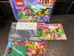 3934 Lego Friends Mia’s puppy huis, compleet met doos+boekje, Ophalen of Verzenden, Zo goed als nieuw, Complete set, Lego