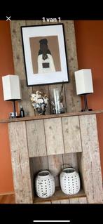 Schouw | stijgerhout, Huis en Inrichting, Woonaccessoires | Wanddecoraties, Ophalen, Zo goed als nieuw