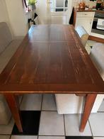 Houten eethoektagel 200x90, Huis en Inrichting, Tafels | Eettafels, Ophalen, Gebruikt, 200 cm of meer, 50 tot 100 cm