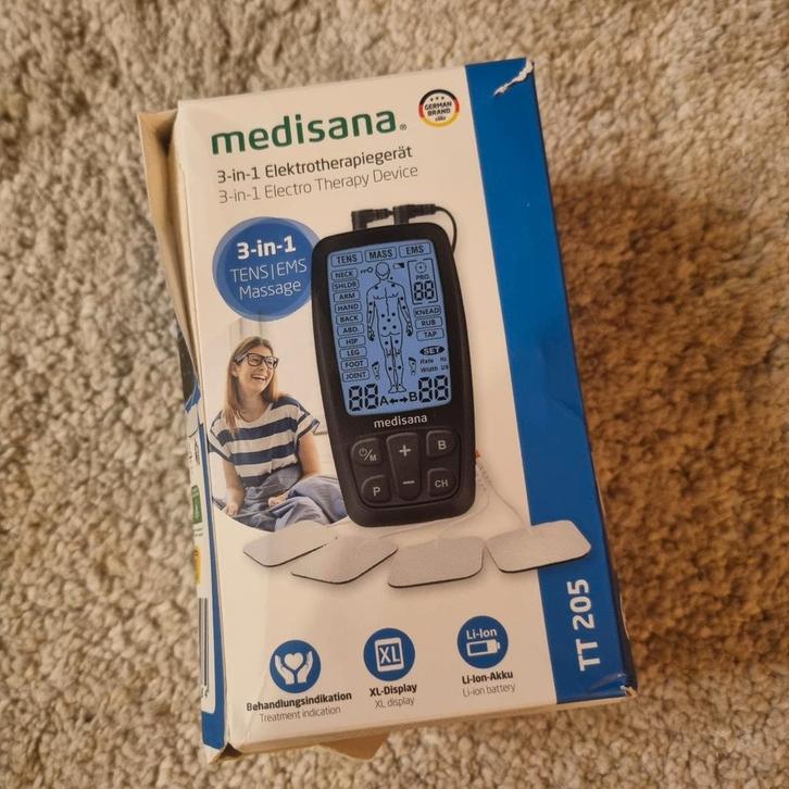 Medisana TENS/EMS Massage Apparaat TT 205, Sport en Fitness, Massageproducten, Nieuw, Apparaat, Ophalen of Verzenden