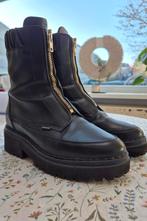 Nubikk Fae Wayne Zwart Leren Laarzen - Maat 39, Nubikk, Zwart, Lage of Enkellaarzen, Ophalen of Verzenden