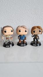 Star Wars Funko pop! Jyn Erso, Hans Solo en Rey, Ophalen of Verzenden, Zo goed als nieuw, Actiefiguurtje