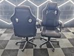 *** VERKOCHT*** Bureaustoel Gamestoel Racer PRO LEER ZWART, Ophalen, Nieuw, Zwart