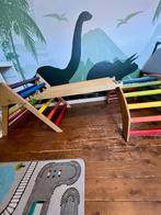 Pikler Triangle Climbing Set with Arch & Slide – Montessori, Ophalen, Zo goed als nieuw