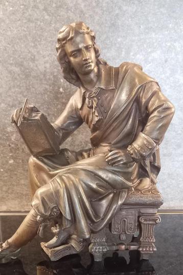 Beeld brons of zamac Blaise Pascal beschikbaar voor biedingen