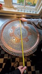 Grote Perzische Koperen Schaal, Teheran ca. 1950, Ophalen
