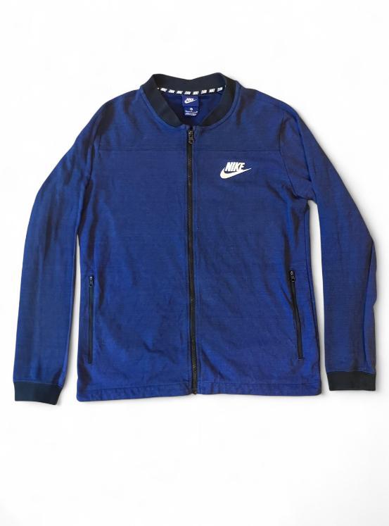 Nike Track Jacket Blauw Maat M, Kleding | Heren, Jassen | Zomer, Gedragen, Maat 48/50 (M), Blauw, Ophalen of Verzenden