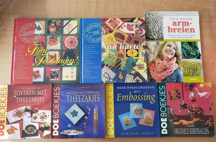 7 zgs hobbyboeken, Boeken, Hobby en Vrije tijd, Zo goed als nieuw, Overige onderwerpen, Ophalen of Verzenden